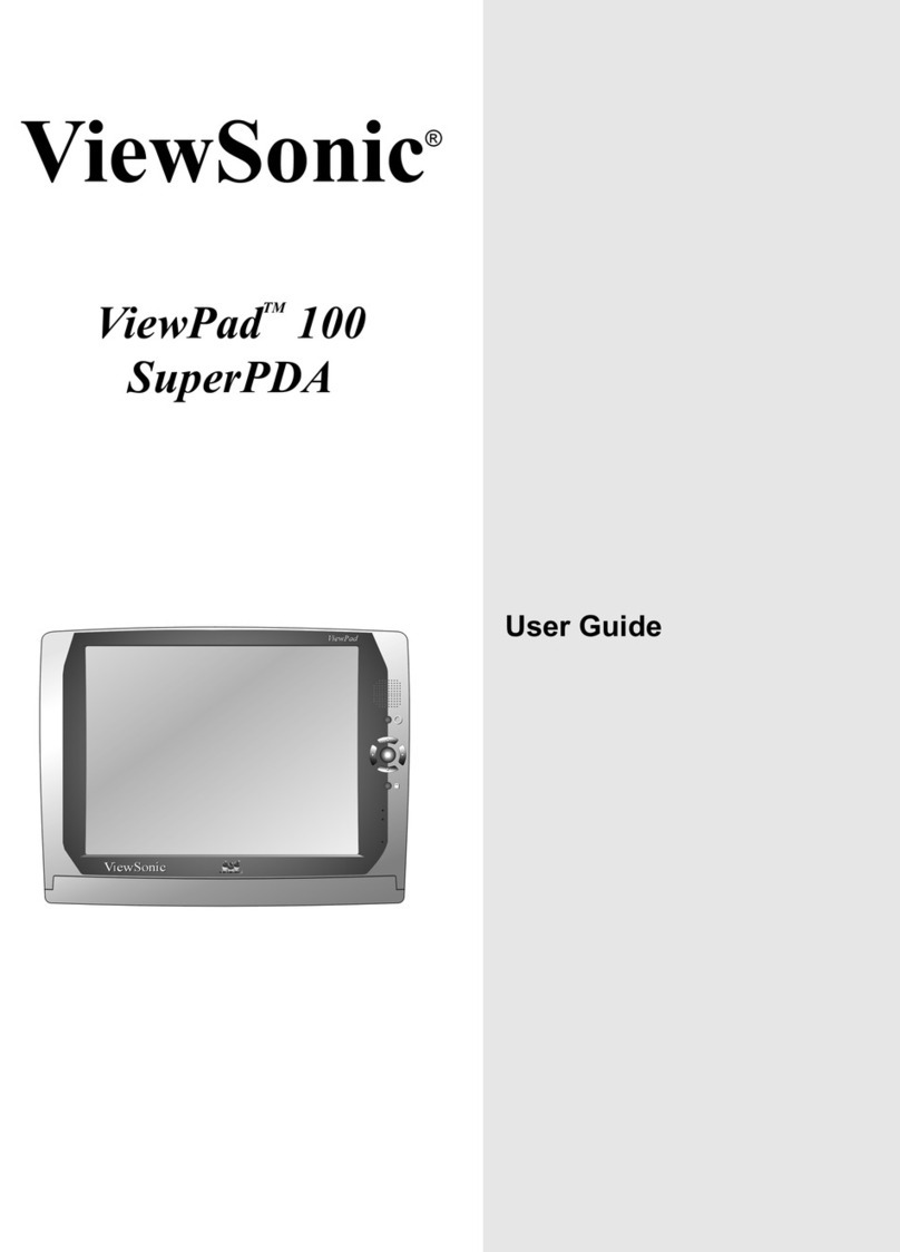 ViewSonic VIEWPAD 100 - VIEWPAD 100 User manual