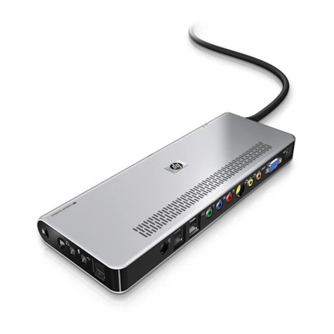 HP KN744AA - Notebook QuickDock Port Replicator User manual