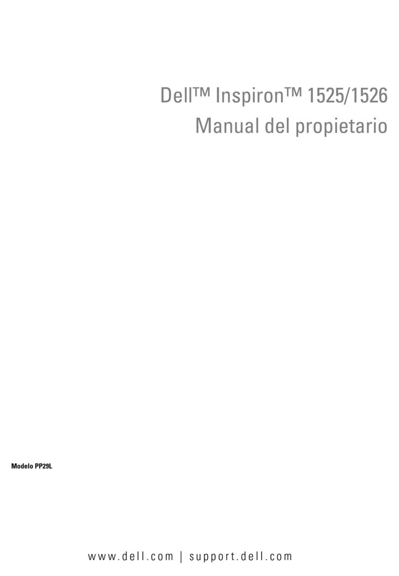 Dell 1526 - Inspiron - Laptop User guide