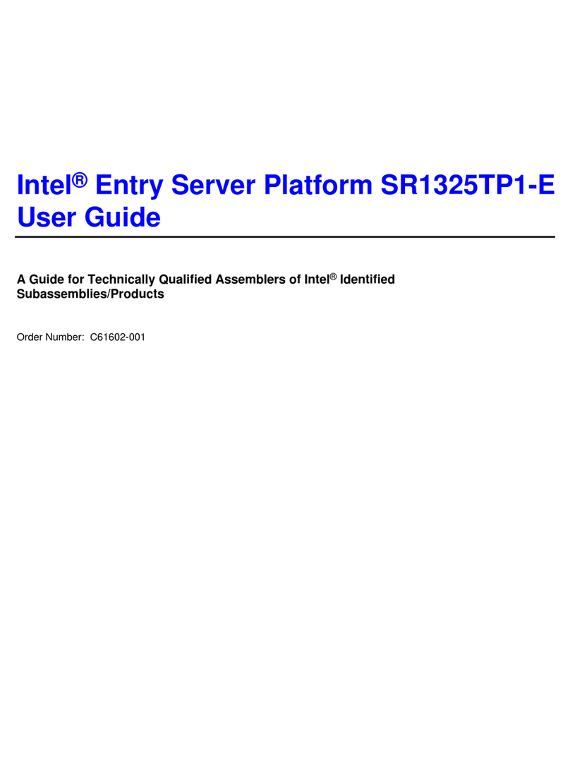 Intel SR1325TP1 - Entry Server Platform user guide