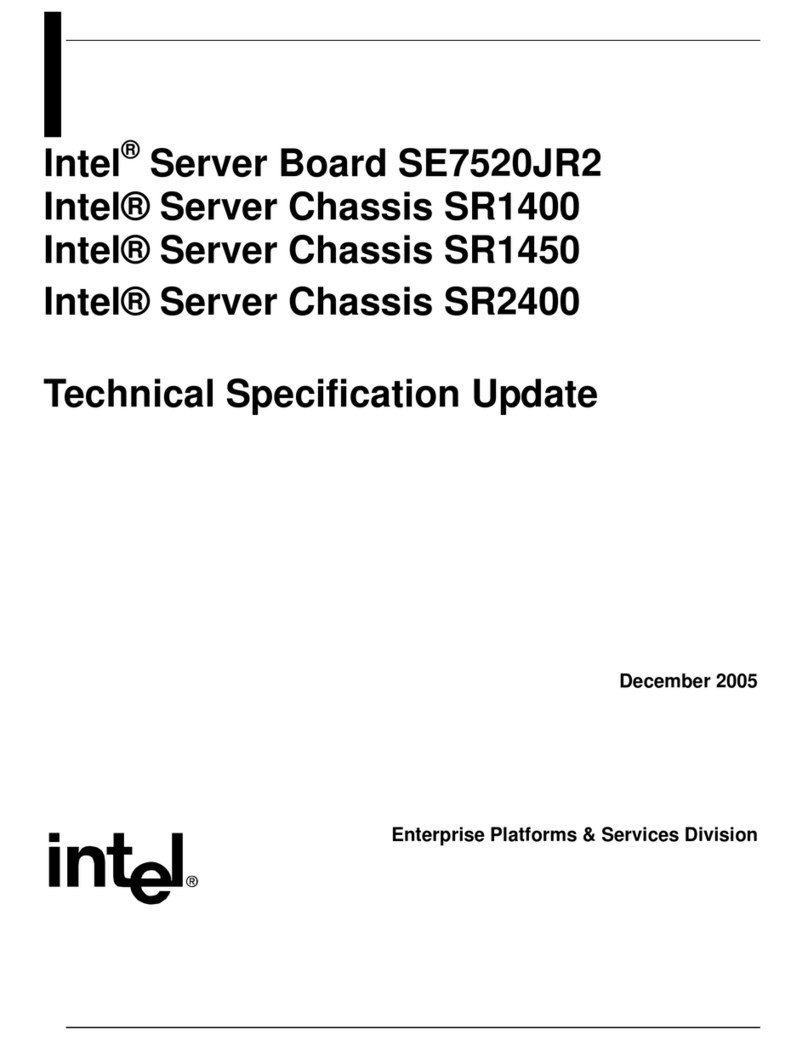 Intel SR1400SYS - Server Platform - 0 MB RAM User manual