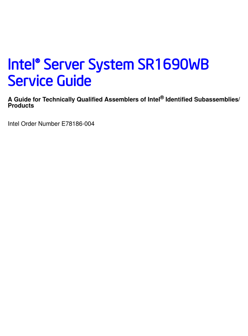 Intel SR1690WB - Server System - 0 MB RAM User manual
