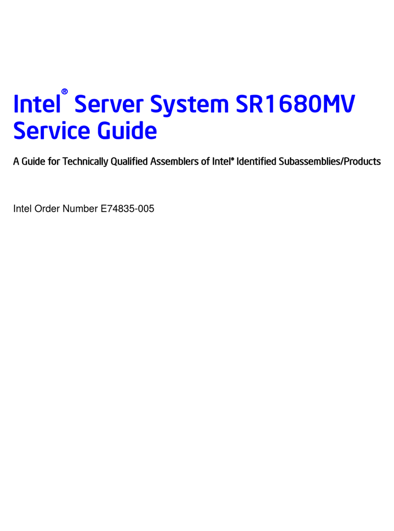 Intel SR1680MV - Server System - 0 MB RAM Service guide Intel SR1680MV - Server System - 0 MB RAM Service guide
