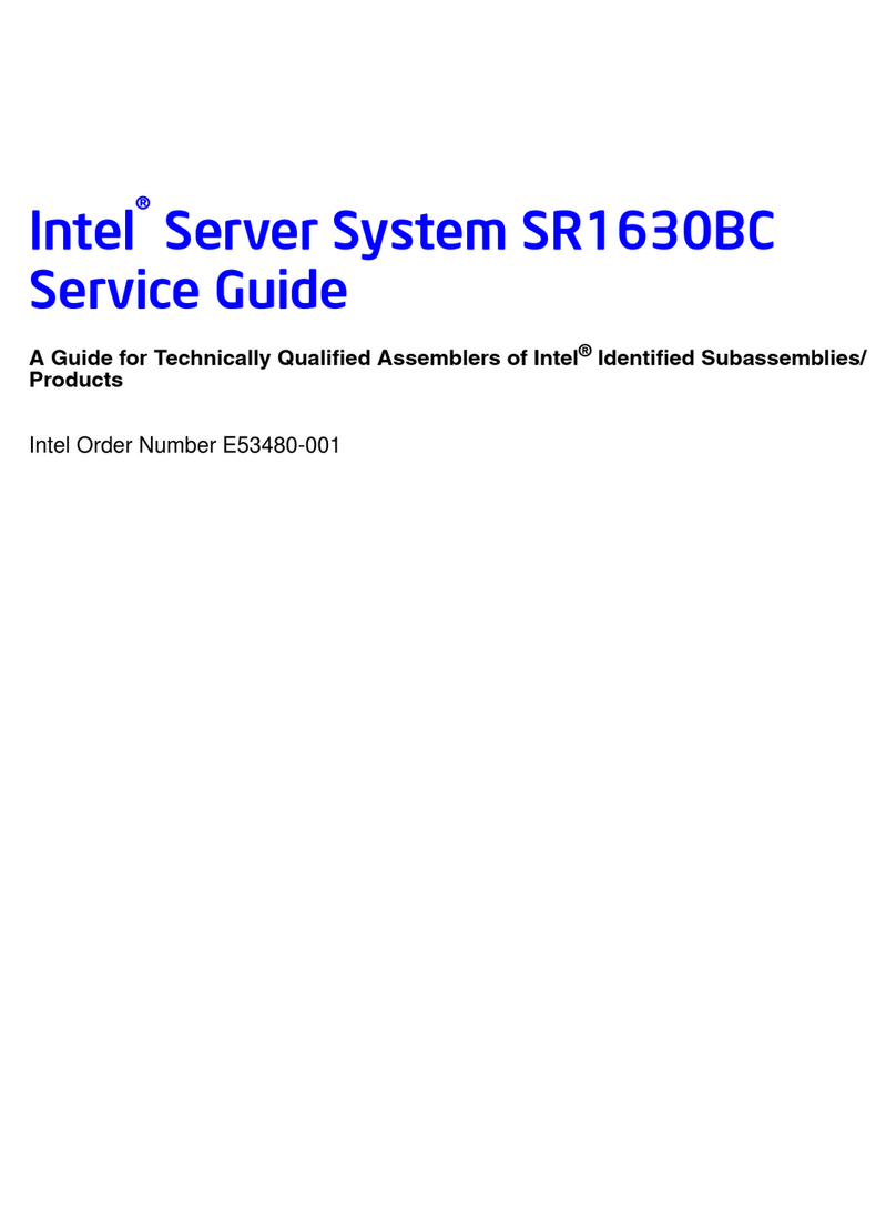 Intel SR1630BC - Server System - 0 MB RAM User manual