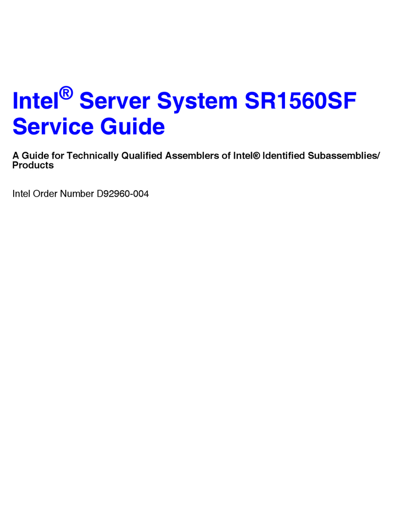 Intel SR1560SFHS - Server System - 0 MB RAM Service guide