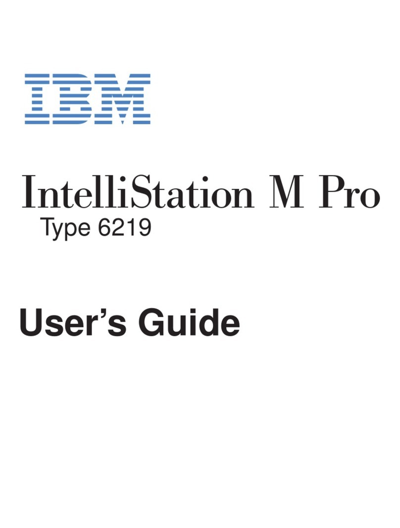 IBM 6219 - IntelliStation M - Pro User manual