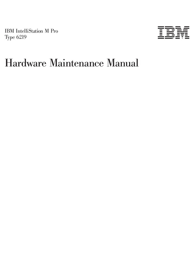 IBM 6219 - IntelliStation M - Pro Owner's manual IBM 6219 - IntelliStation M - Pro Owner's manual