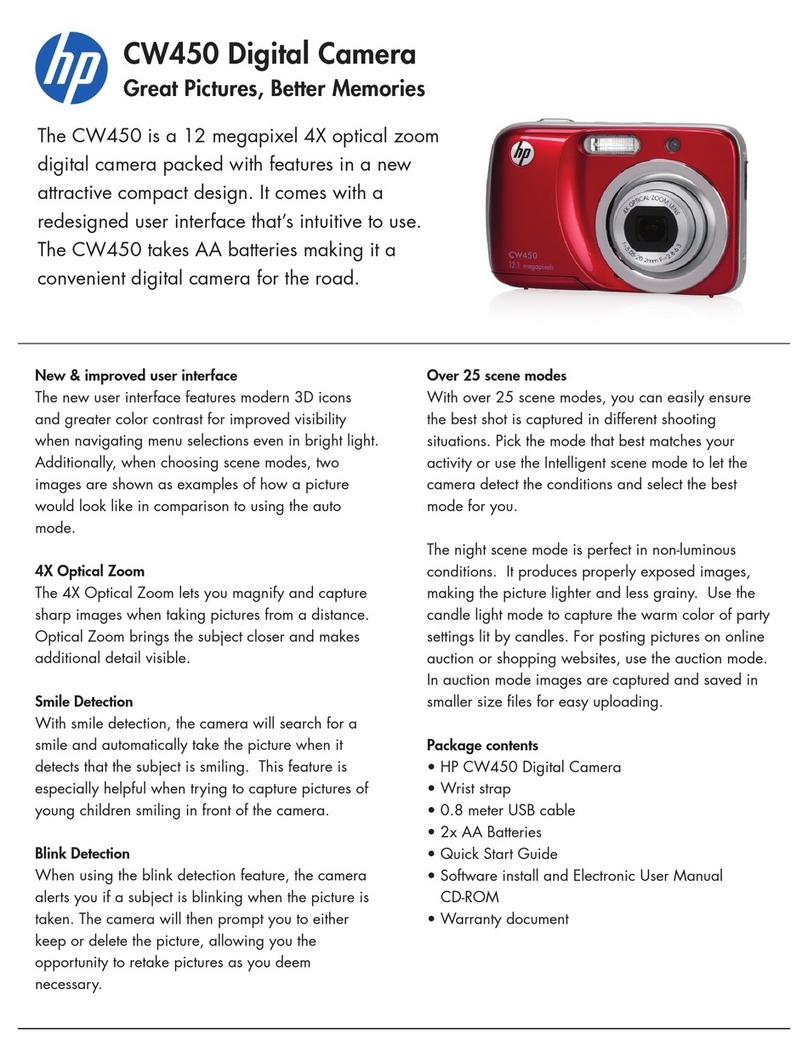 HP CW450 Specifications