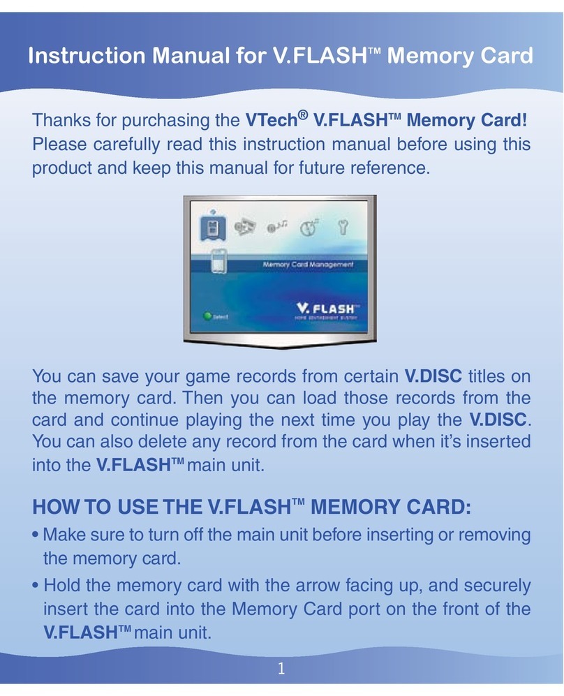 V-tech V.FLASH instruction manual