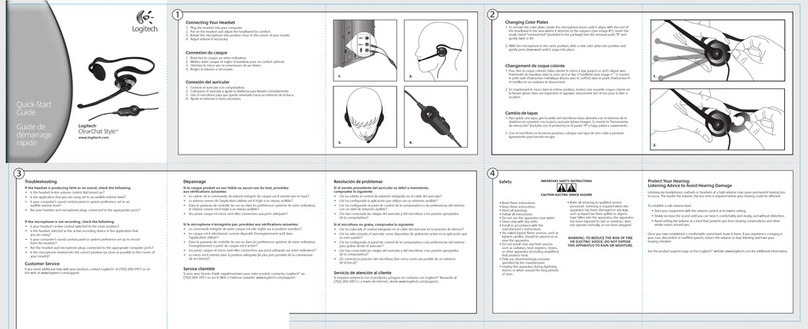 Logitech ClearChat Style User manual