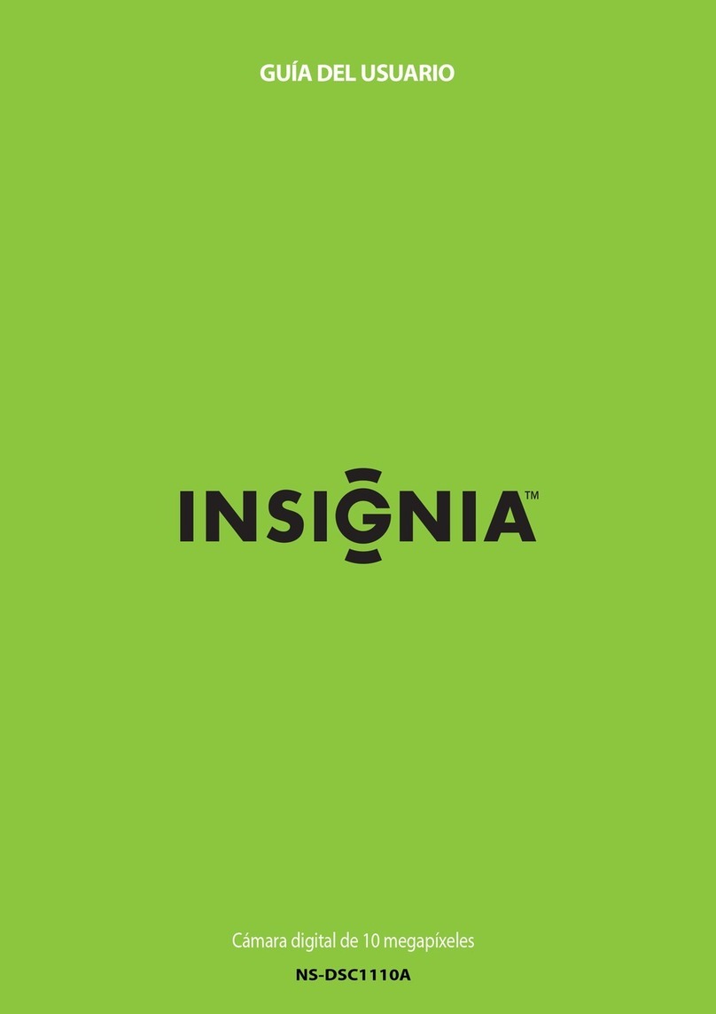 Insignia NS-DSC1110A Quick start guide
