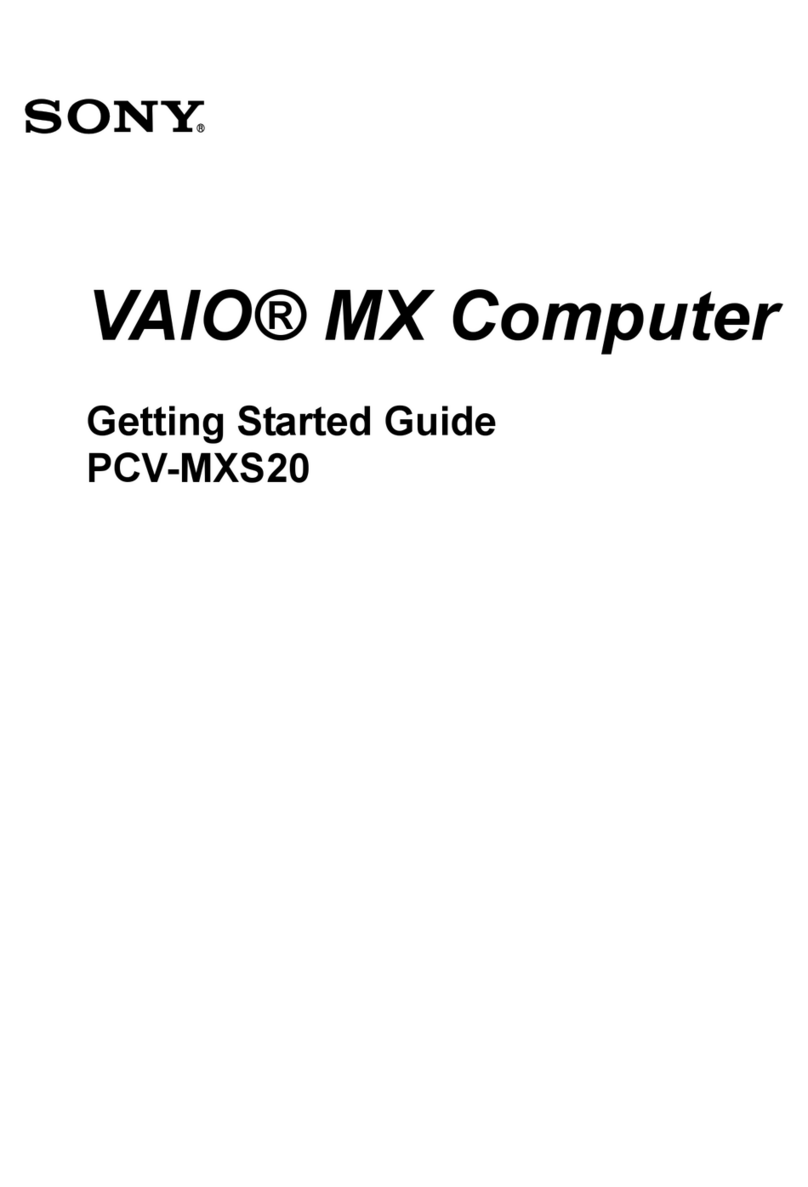Sony PCV-MXS20 Online Help Center (VAIO User... User manual
