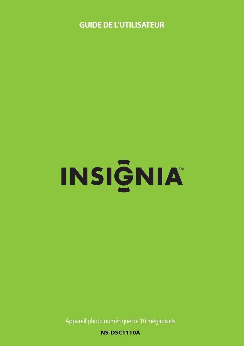 Insignia NS-DSC1110A Guide de l'utilisateur