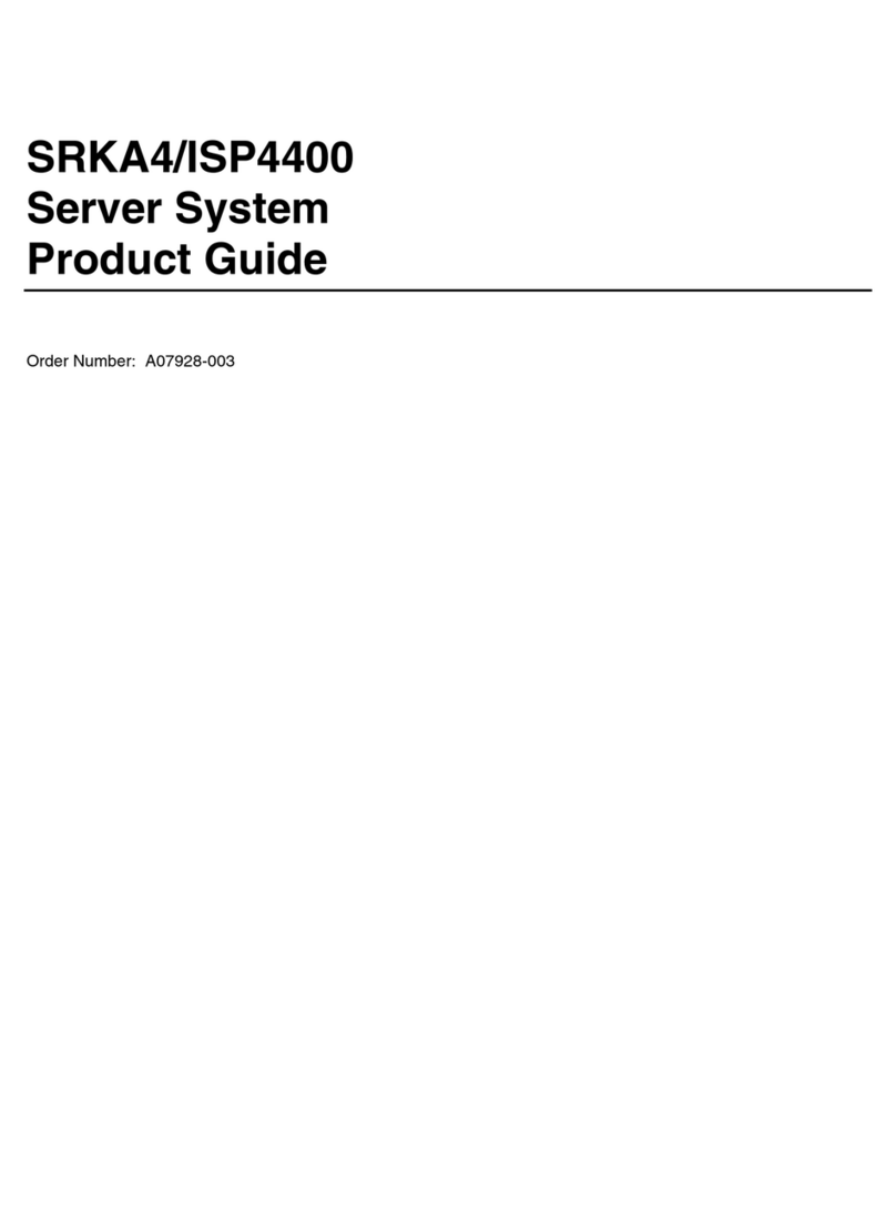Intel SRKA4 - Server Platform - 0 MB RAM User manual