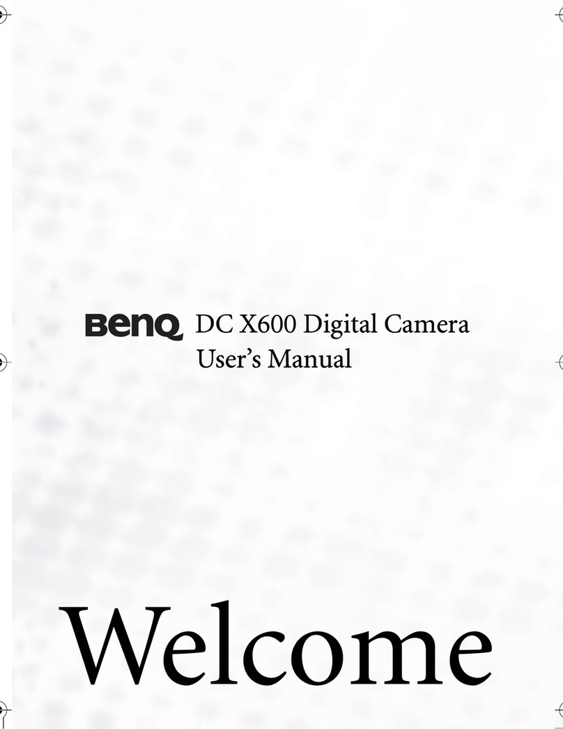 BenQ DC X600 User manual
