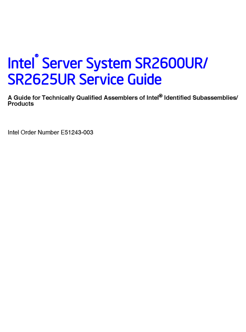 Intel SR2600UR - Server System - 0 MB RAM User manual