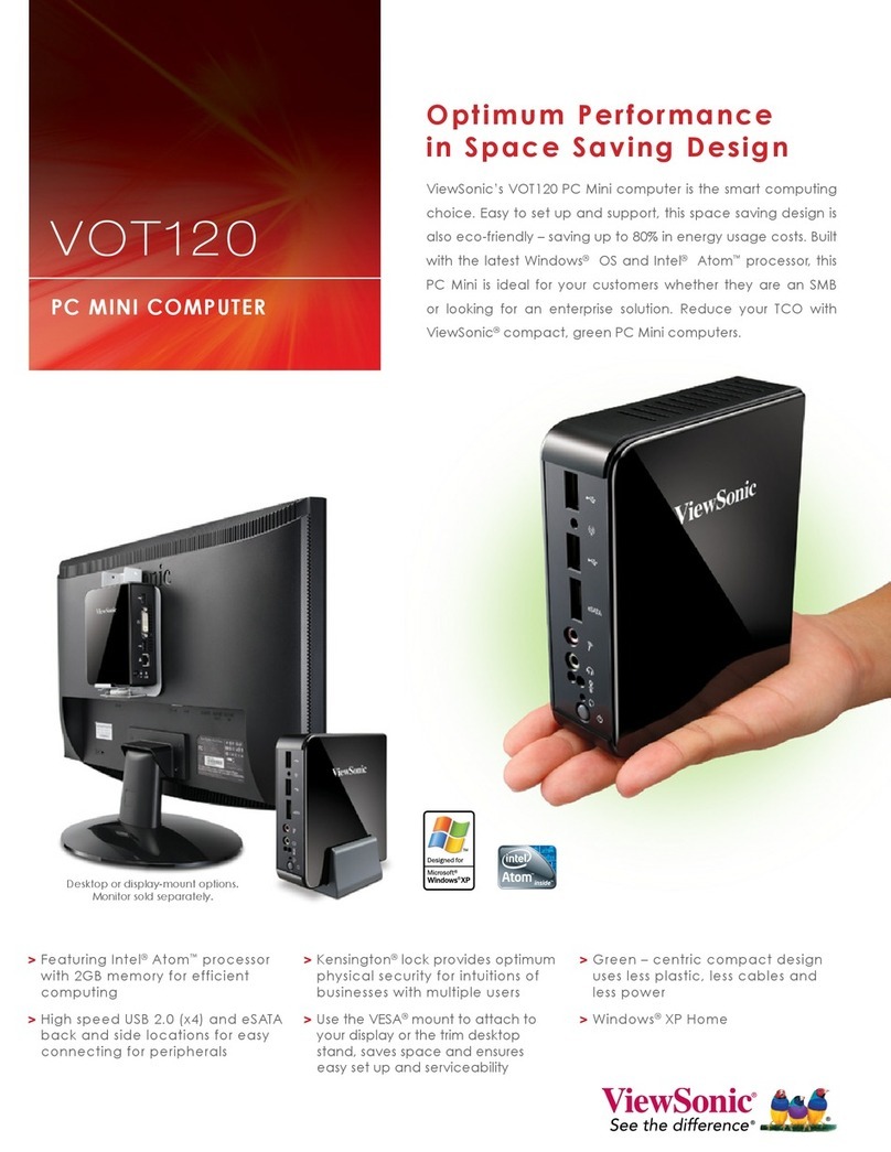 ViewSonic VOT120_BC1BE0 User manual