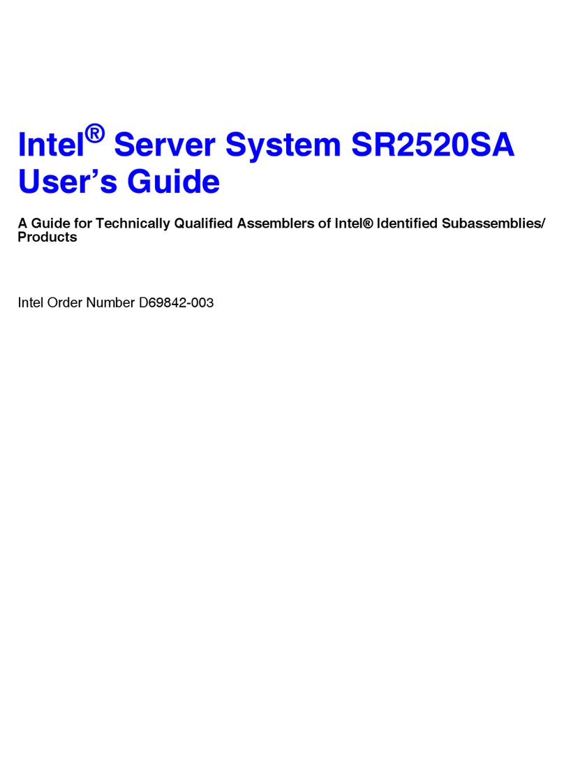 Intel SR2520SAFRNA - Server System - 0 MB RAM user guide Intel SR2520SAFRNA - Server System - 0 MB RAM user guide