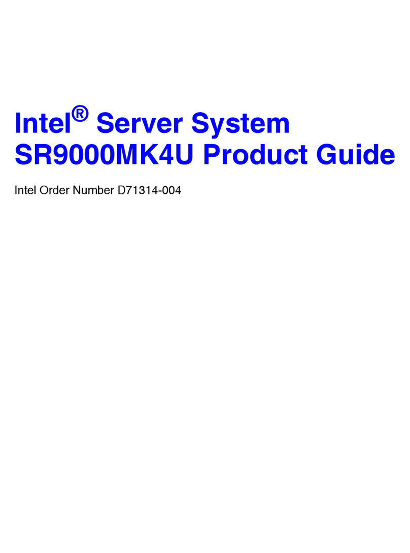Intel SR9000MK4U - Server System - 0 MB RAM User manual