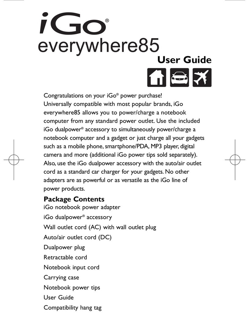 I-GO EVERYWHERE 85 manual