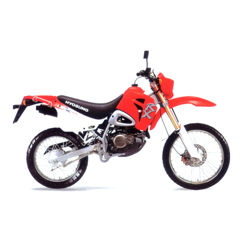 HYOSUNG RX 125 - parts catalog