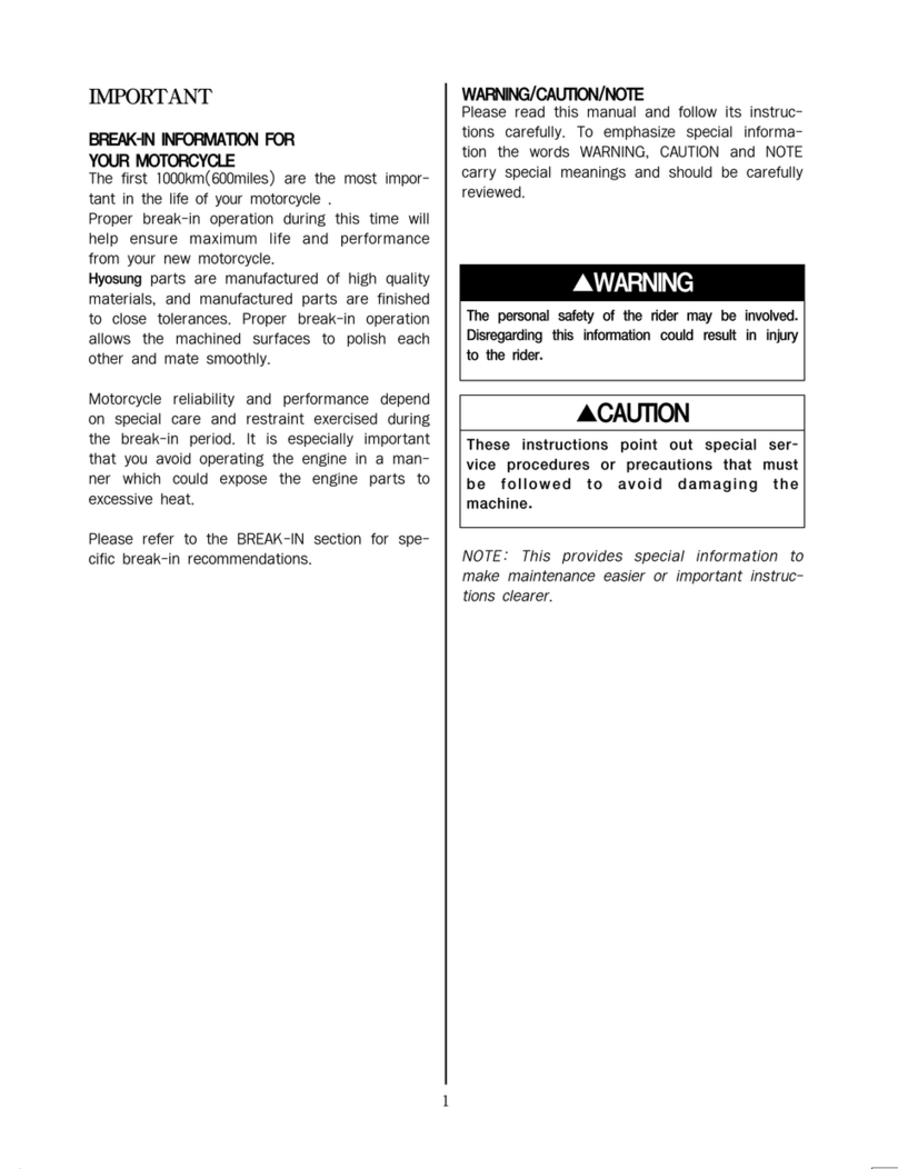HYOSUNG Sense SD-50 User manual