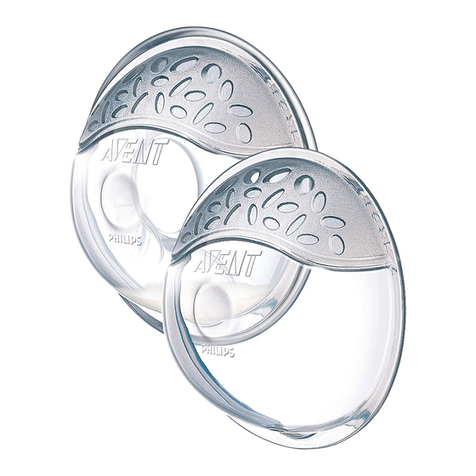 Philips AVENT ISIS COMFORT BREAST SHELLS manual