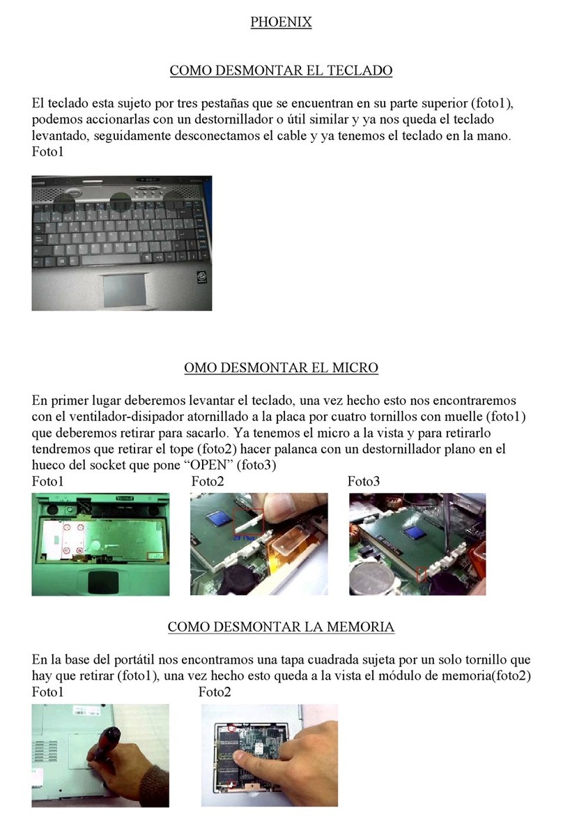 AIRIS PHOENIX Parts list manual AIRIS PHOENIX Parts list manual