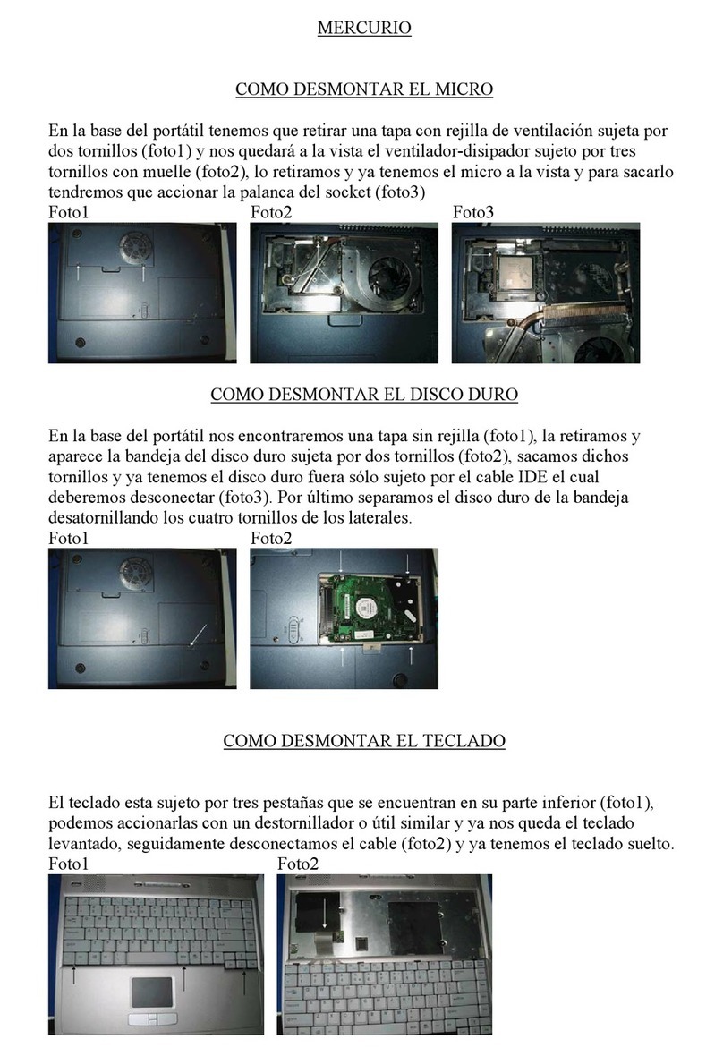 AIRIS MERCURIO Replacement guide AIRIS MERCURIO Replacement guide
