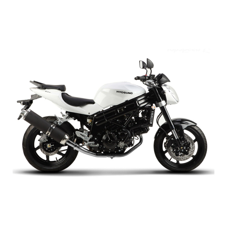 HYOSUNG GT650 - PARTS CATALOGUE Instruction Manual
