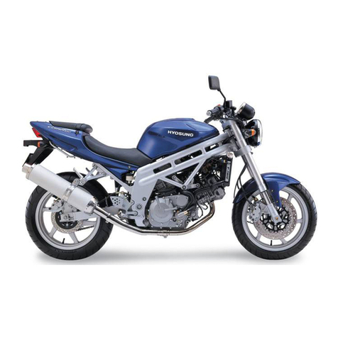HYOSUNG GT 650 EFI User manual