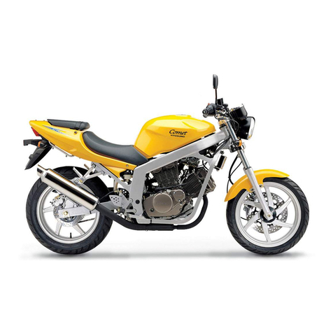 HYOSUNG COMET 125 - SERVICE User manual