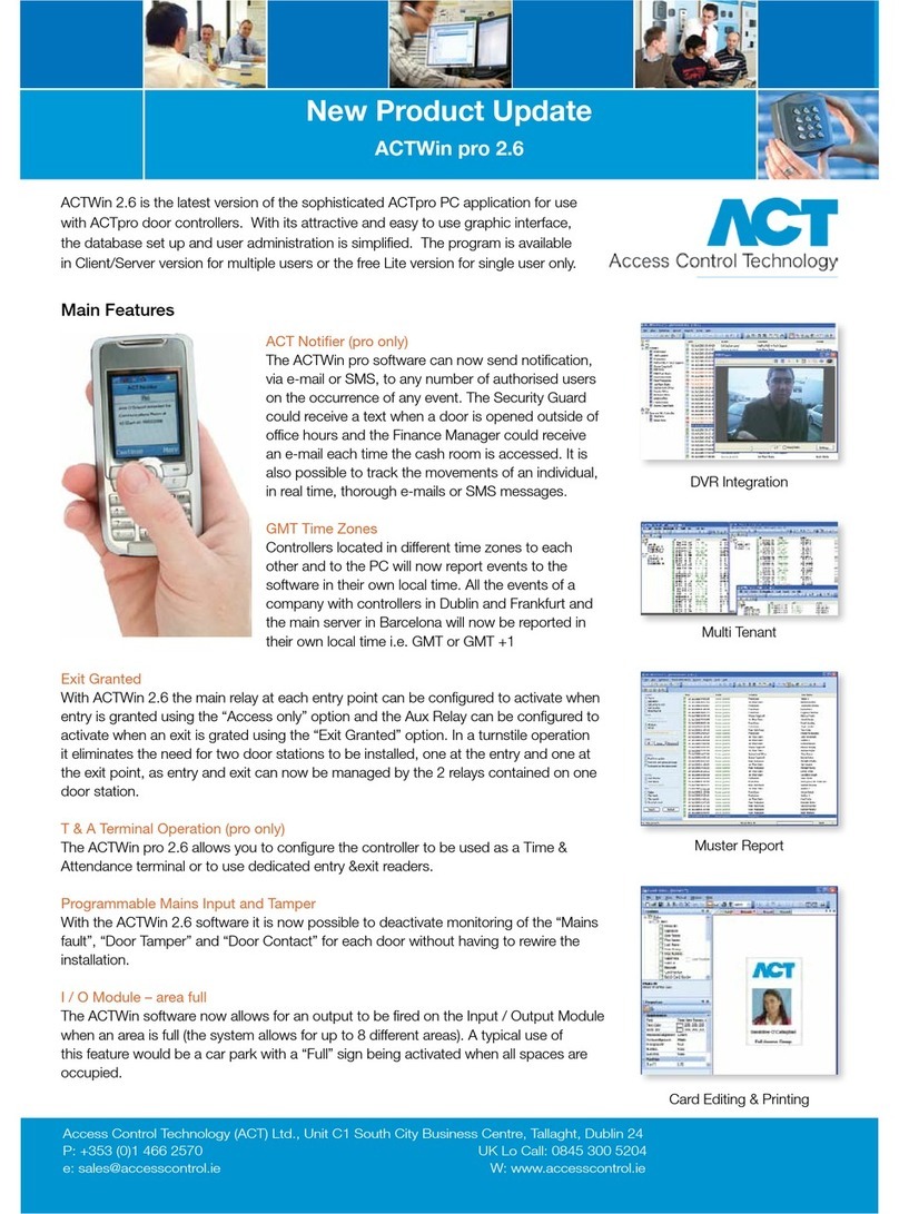 ACT ACTWIN PRO 2.6 datasheet