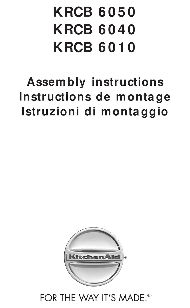 KitchenAid KRCB 6040 User manual