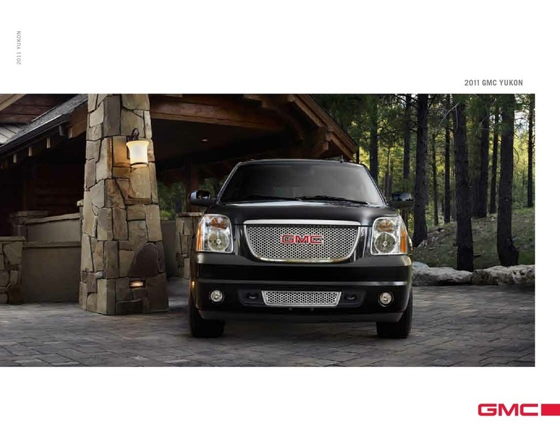 GMC YUKON - BROCHURE 2011 User manual