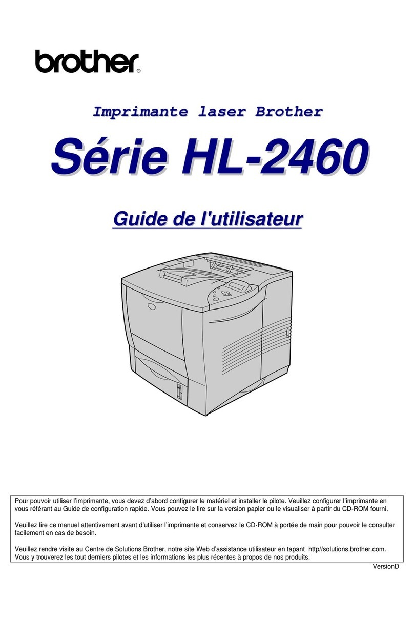 Brother 2460 - HL B/W Laser Printer Quick start guide
