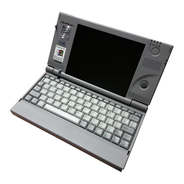 Toshiba Libretto 50CT User manual