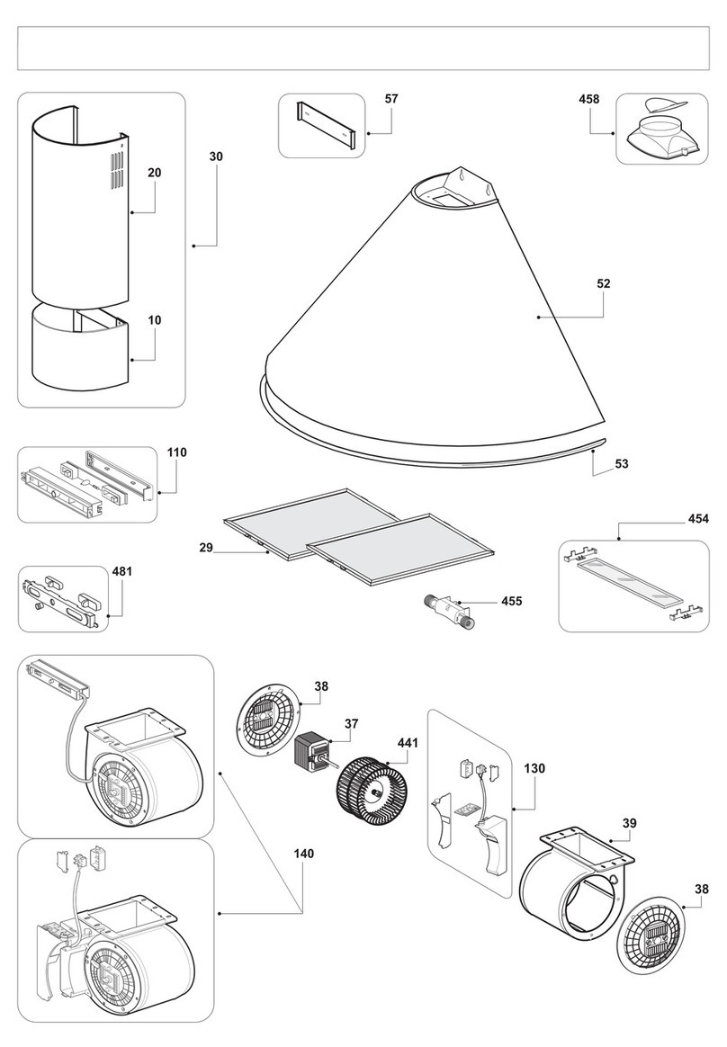 AIRLUX HD59A-C-H parts list
