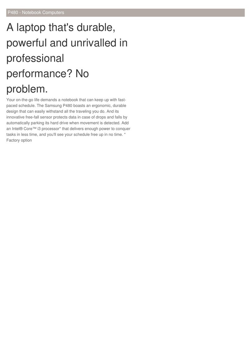 Samsung NP-P480-JA04US User manual