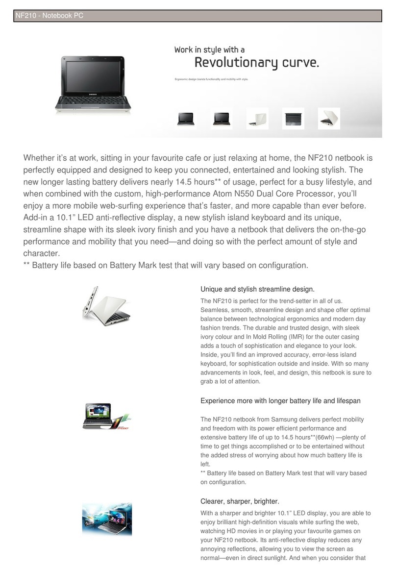 Samsung NP-NF210-A03US brochure