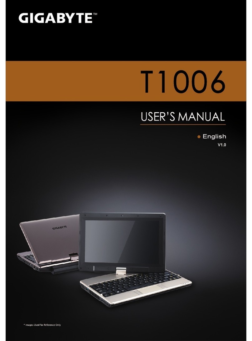 Gigabyte T1006 user manual