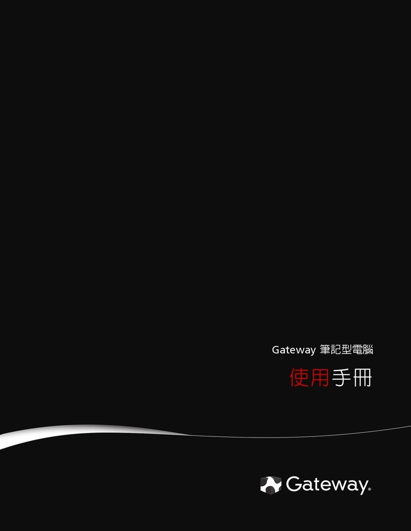 Gateway EC18 User manual
