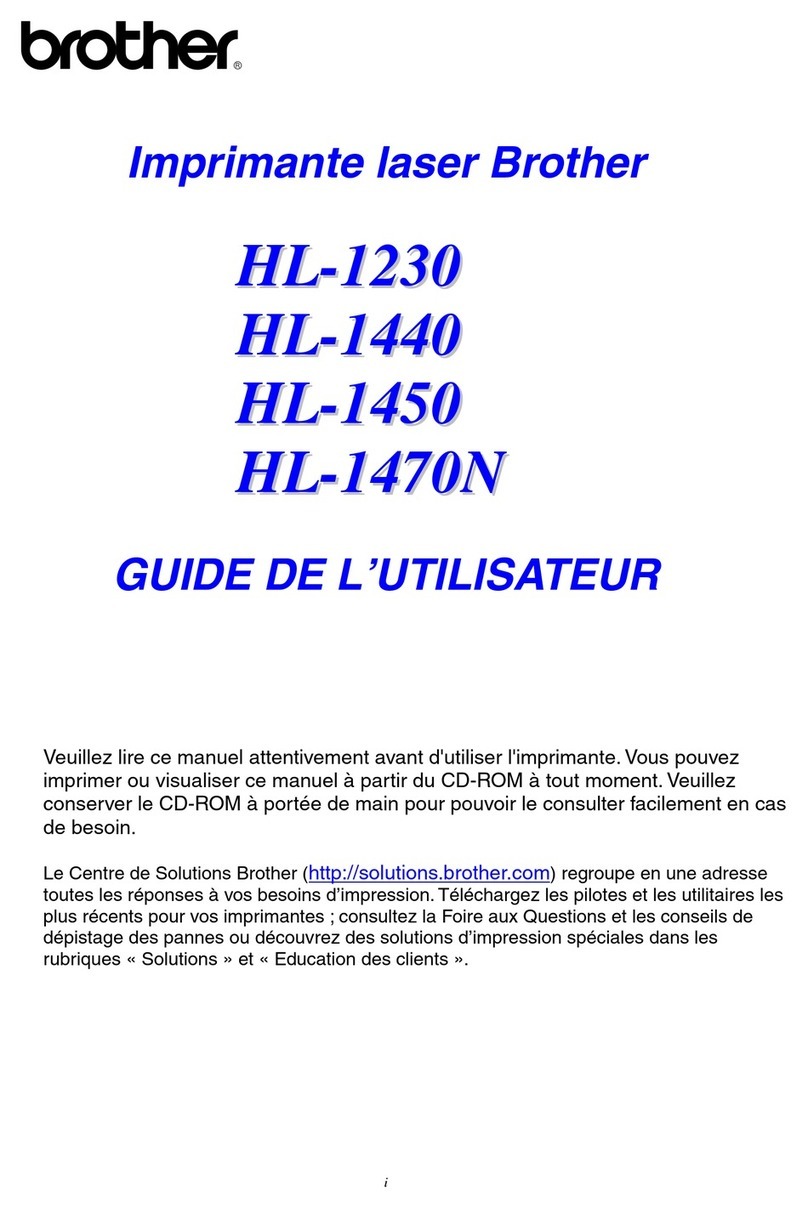 Brother 1440 - HL B/W Laser Printer Quick start guide