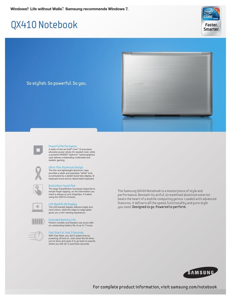 Samsung NP-QX410-J01US User manual