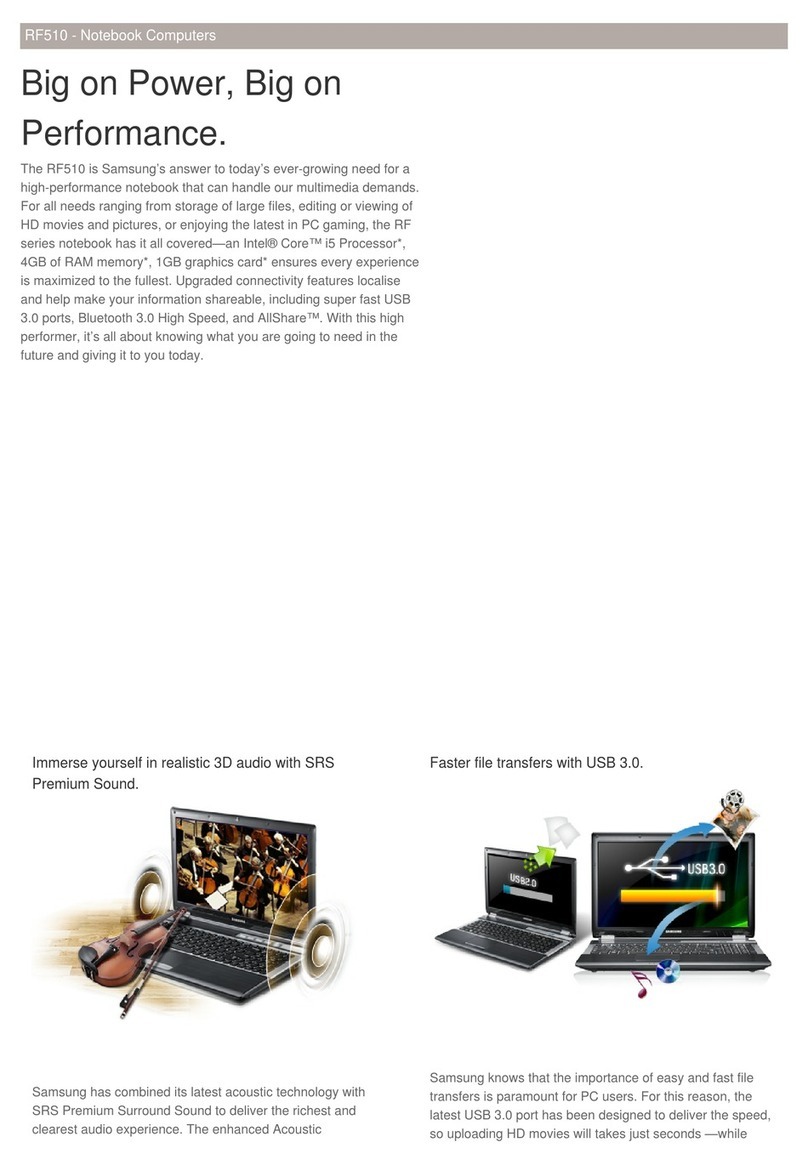 Samsung NP-RF510-S01US User manual