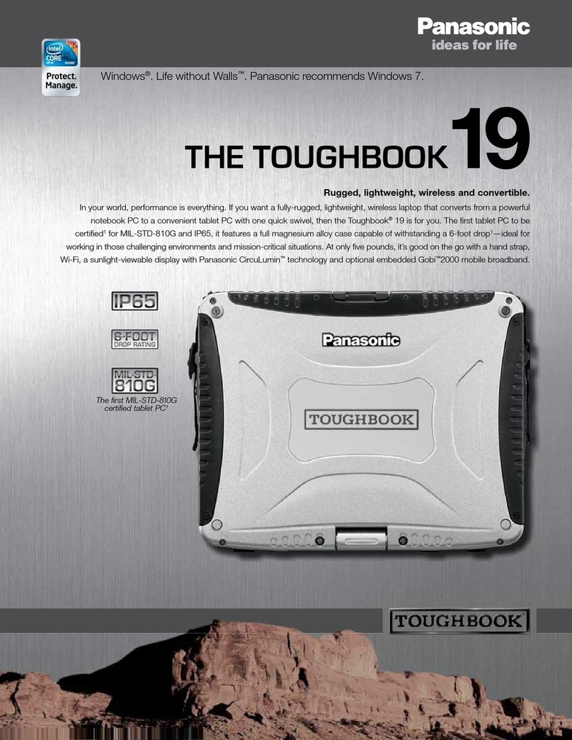Panasonic CF-19K4RAX2M User manual