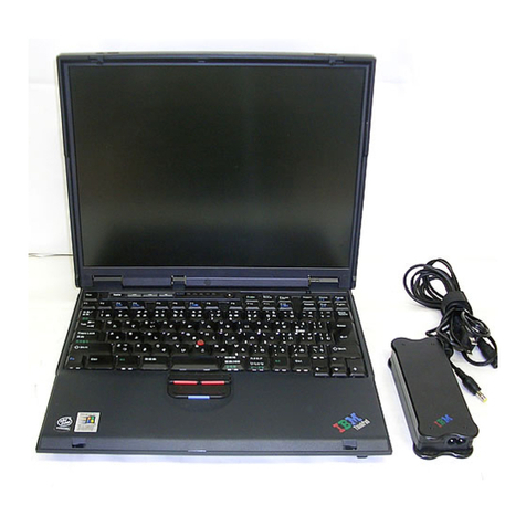 IBM A21e - ThinkPad 2628 - Celeron 600 MHz Owner's manual
