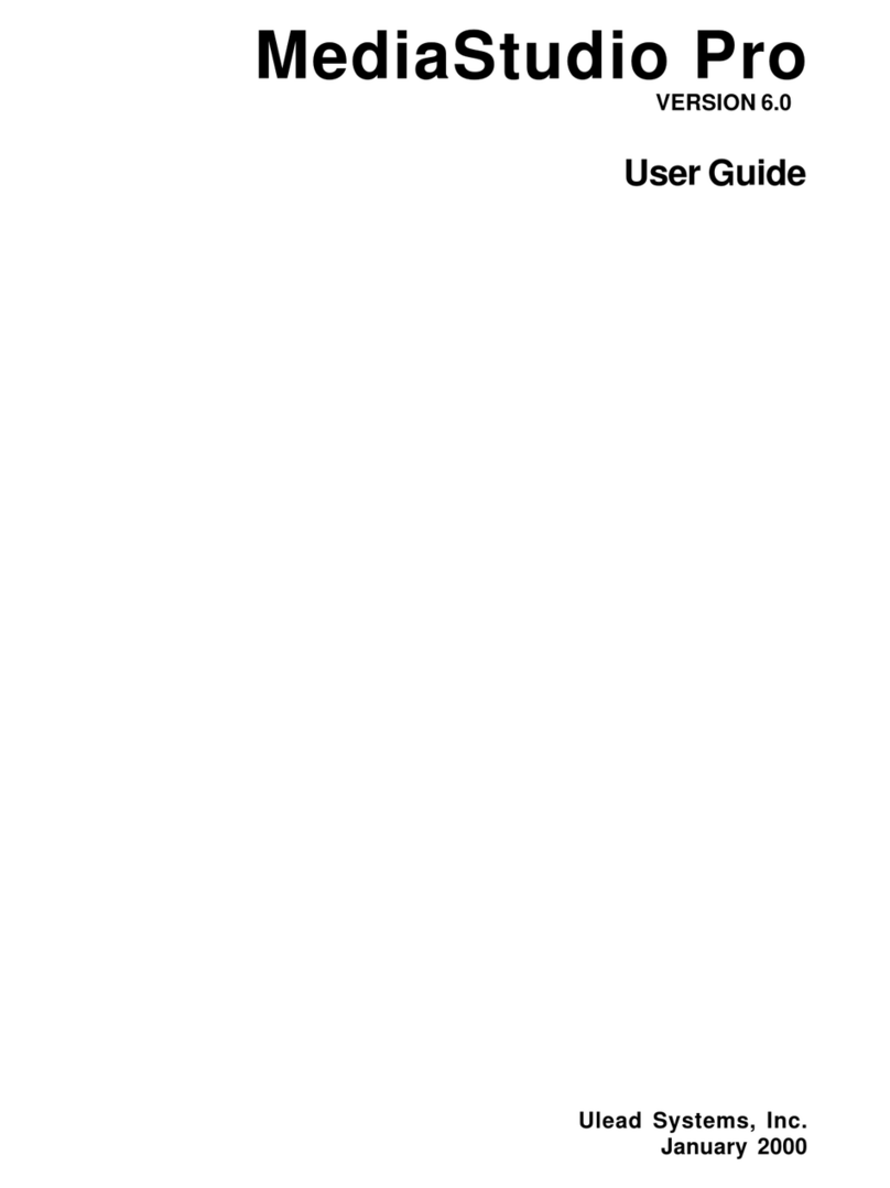 Ulead MEDIASTUDIO PRO 6.0 user guide