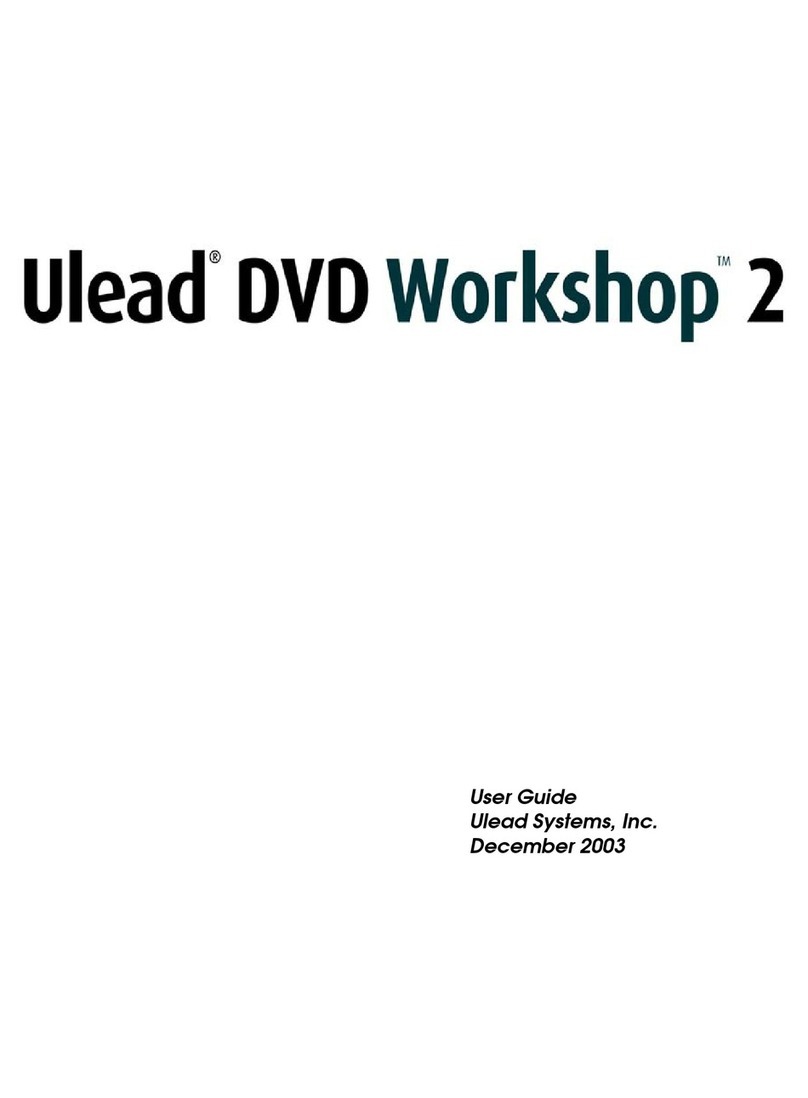 Ulead DVD WORKSHOP 2 - user guide Ulead DVD WORKSHOP 2 - user guide
