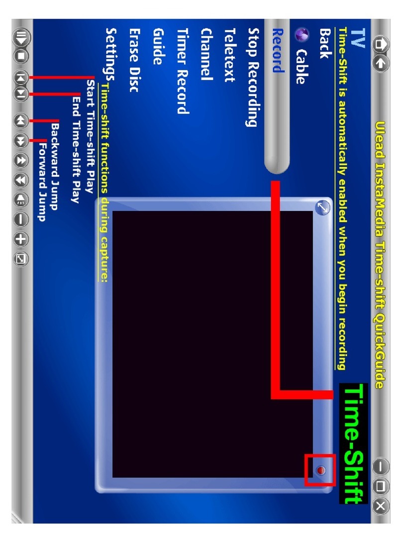 Ulead INSTAMEDIA - TIME-SHIFT quick guide